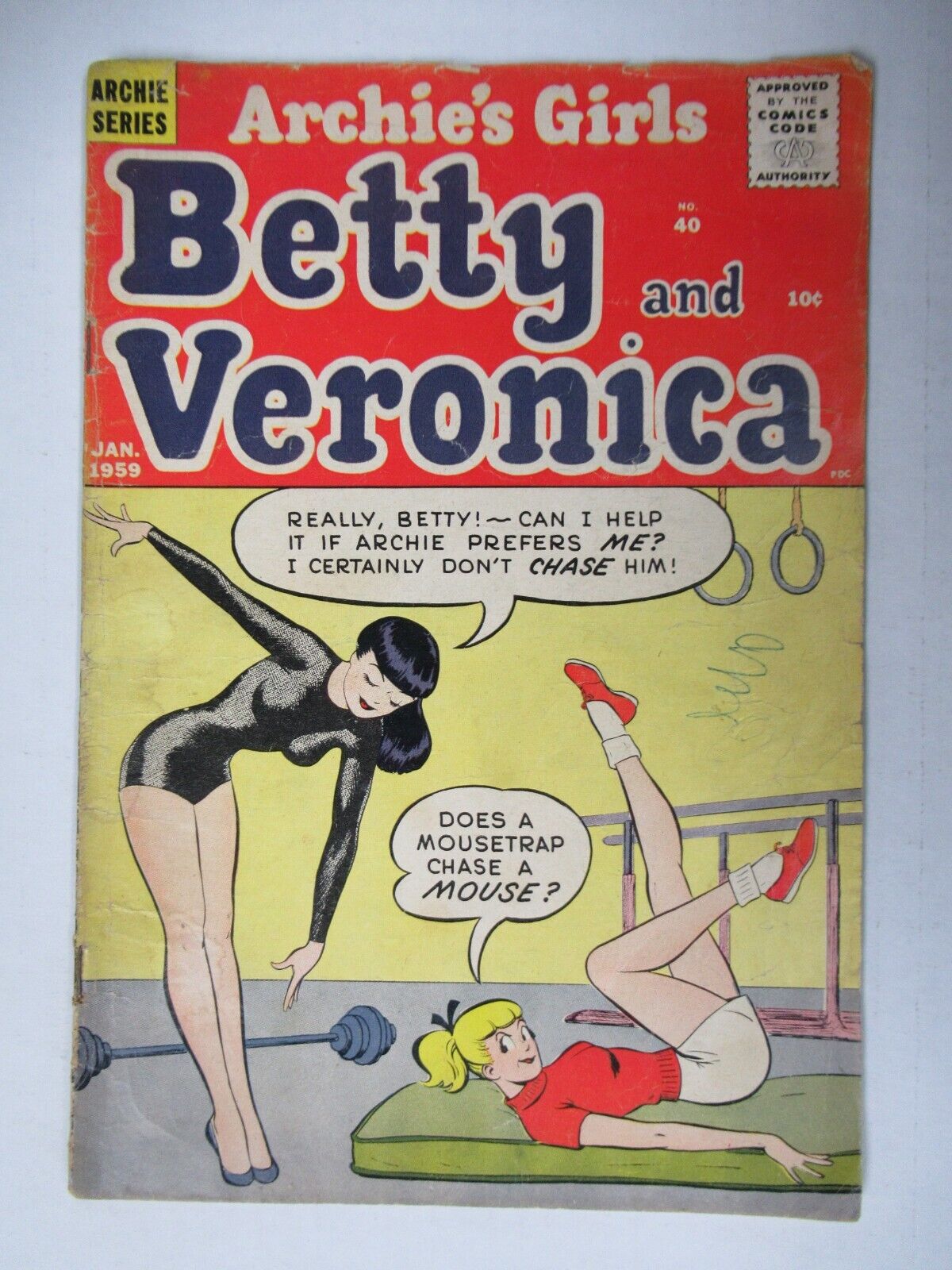 1959 Archie's Girls Betty & Veronica #40