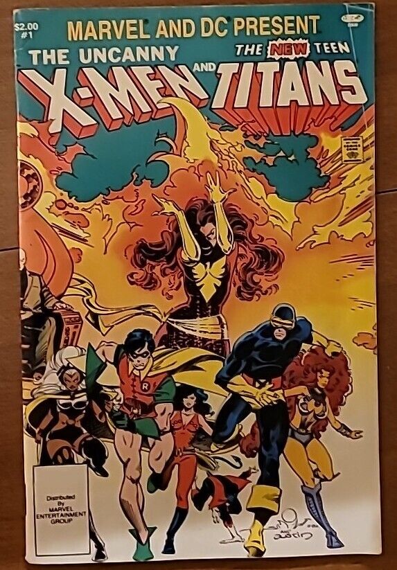 Uncanny X-Men & the New Teen Titans #1 • Marvel & DC Comics • 1982