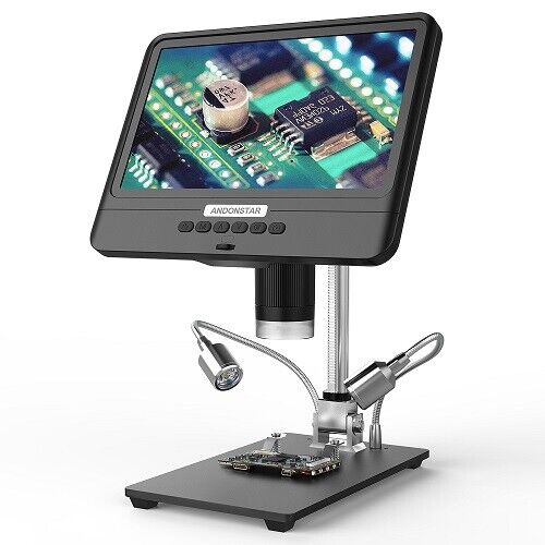 AD208S 8.5 In LCD 5X-1200X Digital Microscope Phone Repair PCB Soldering SMT