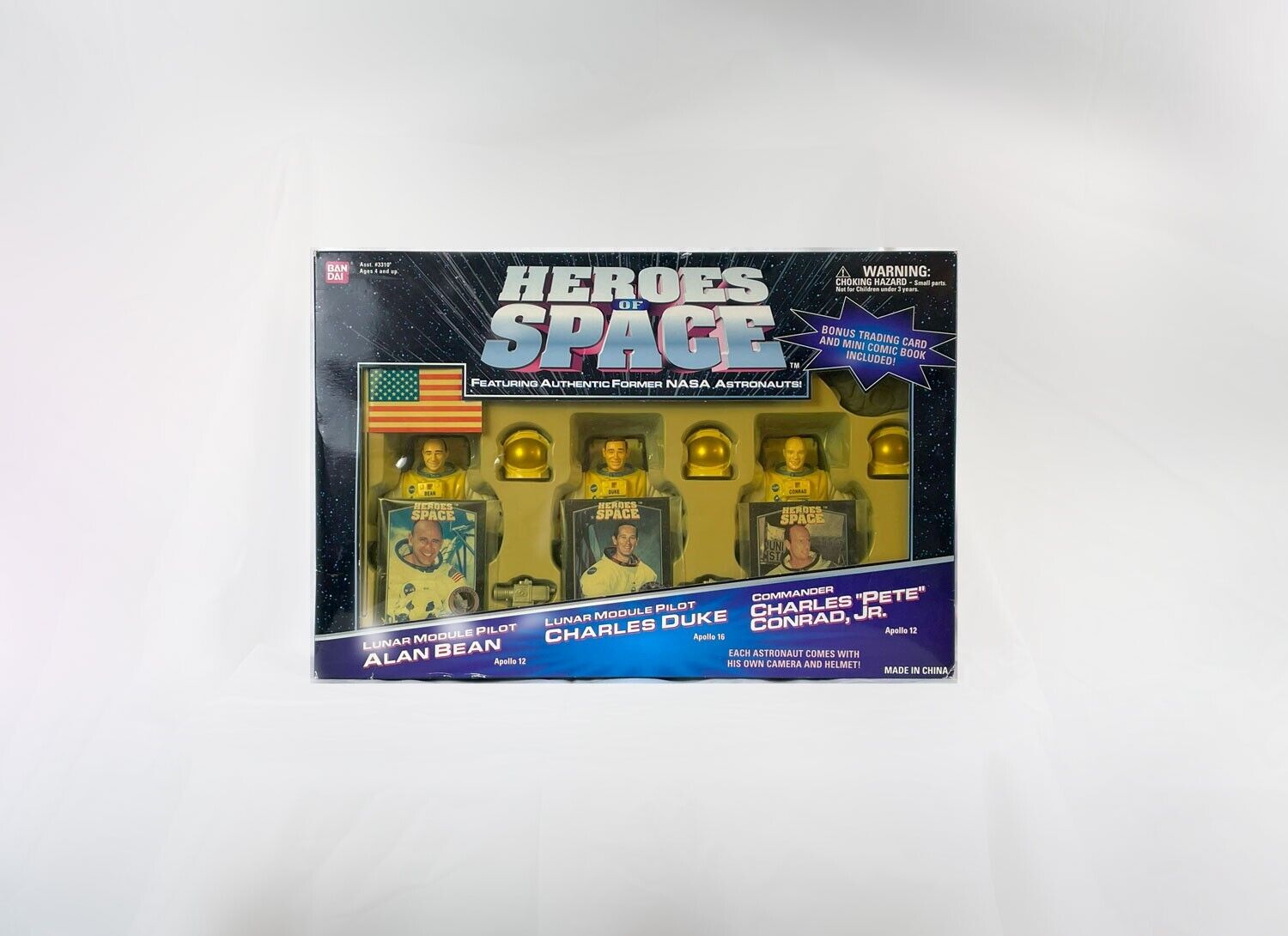 NEW Power Rangers in Space Heroes of Space Three pack Feat. Bean, Duke, Conrad