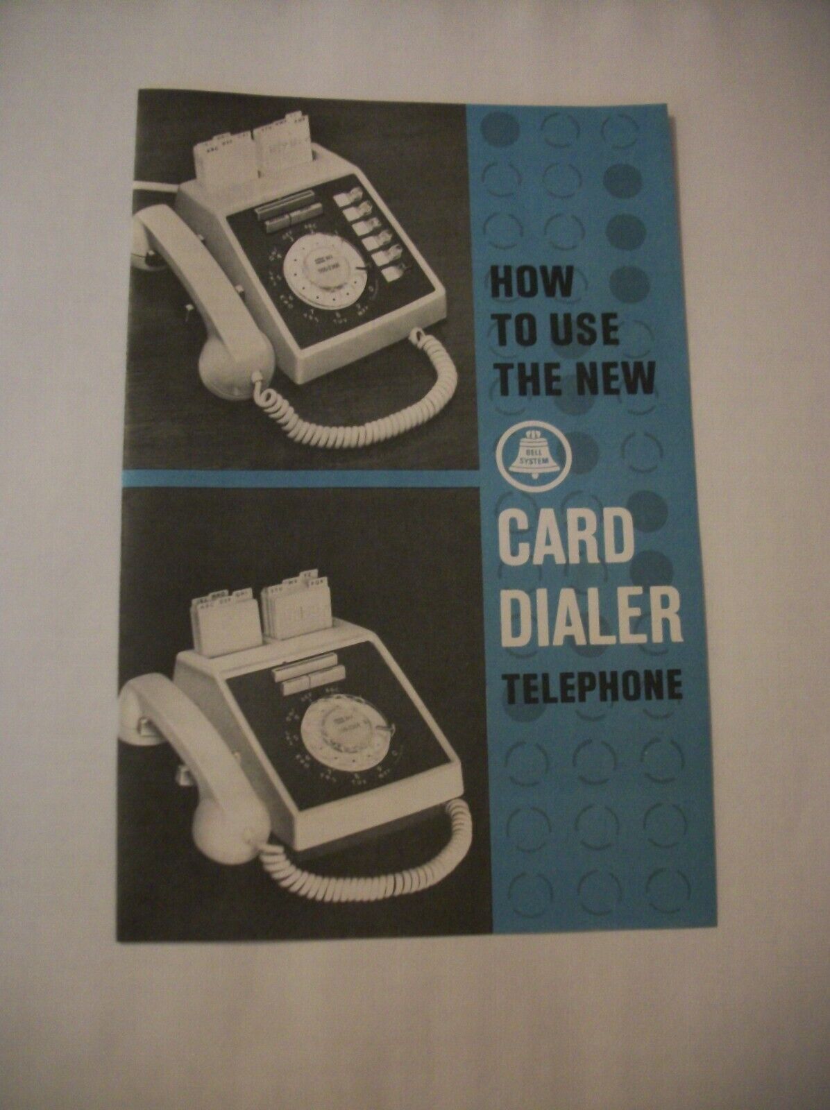 Western Electric-Bell System ROTARY Card Dialer User Manual GN2428