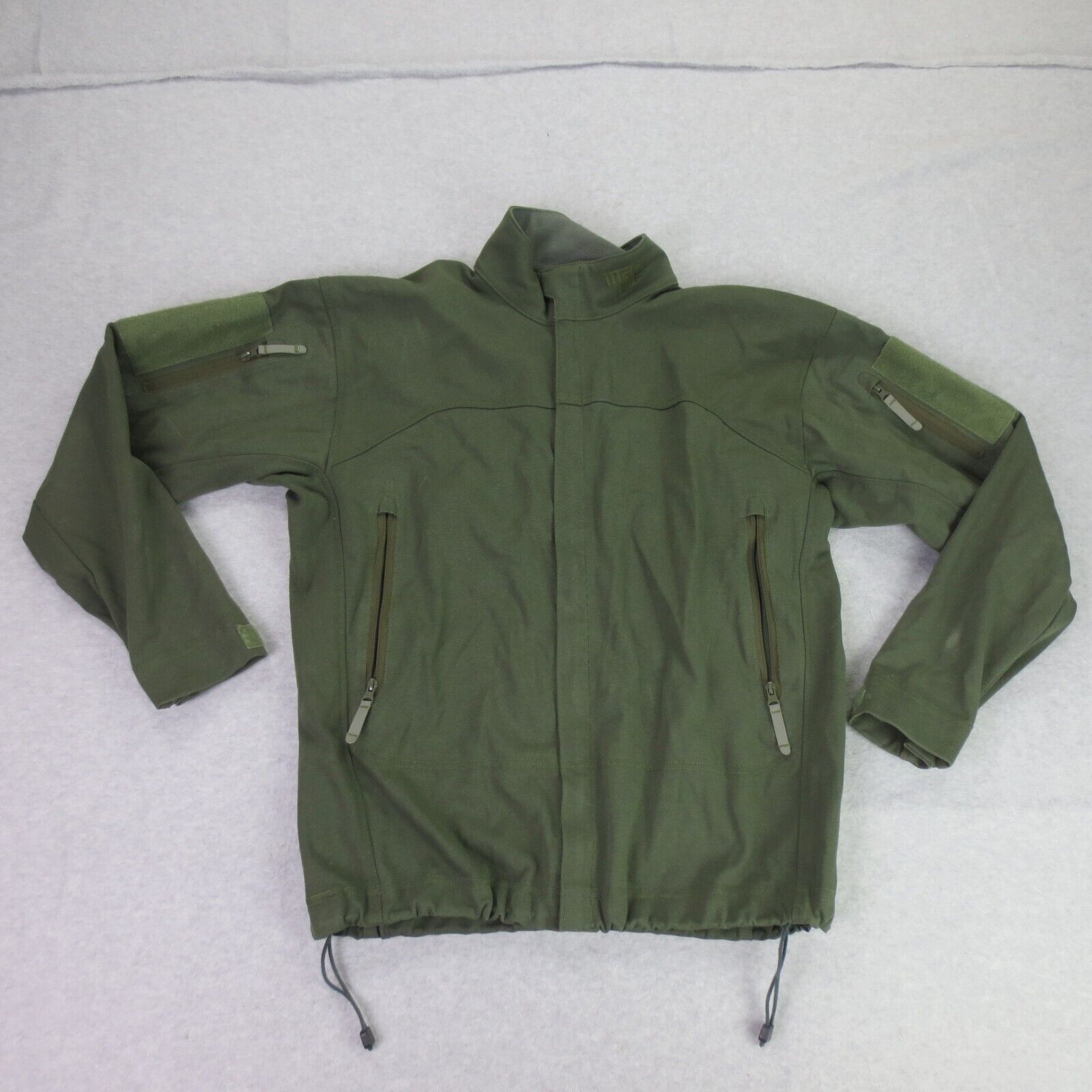 Massif Elements Jacket Mens L USAF Flame Resistant Green Tactical Lightweight