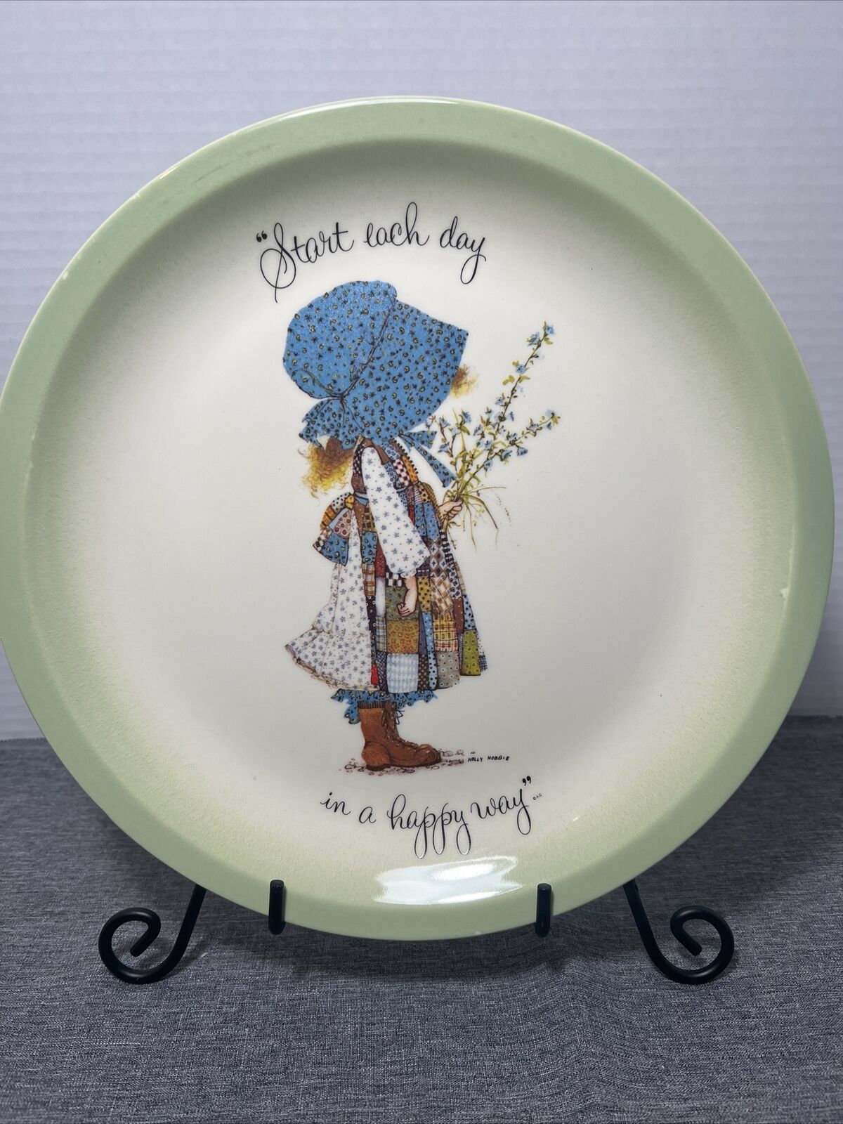 Holly Hobbie Collectors Plate \