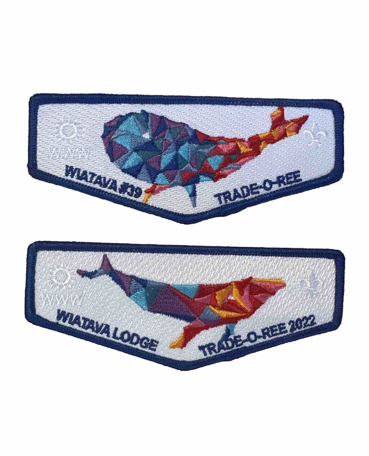 BSA OA PATCHES WIATAVA LODGE TRADE-O-REE 2022 DONOR/ATTENDEE FLAP 100 MADE