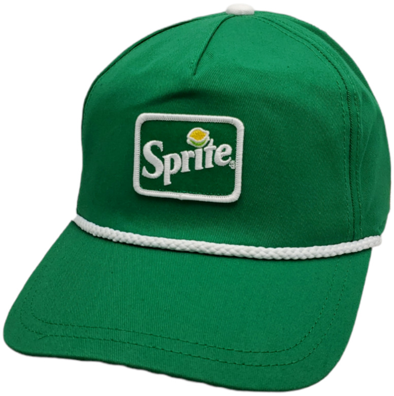 Sprite Embroidered Patch Snapback Hat