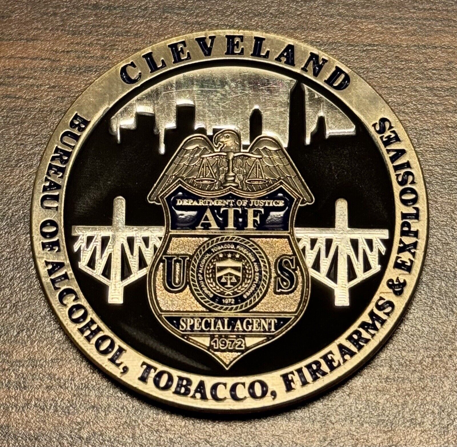 ATF Cleveland Office Challenge Coin