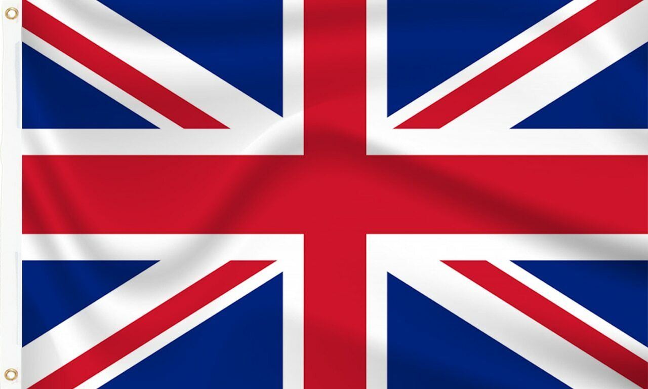 UNION JACK FLAG - GREAT BRITISH FLAGS Hand 3x2' 5x3' 8x5' UK Britain Coronation