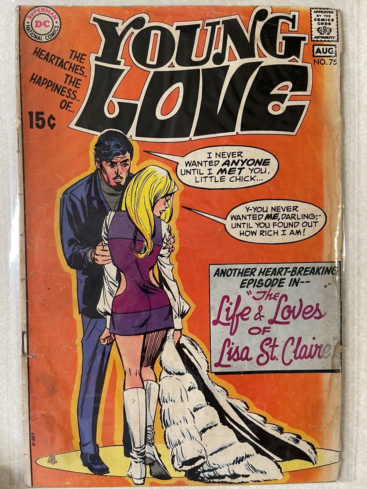 Young Love #75 July August 1969 Romance DC Comics