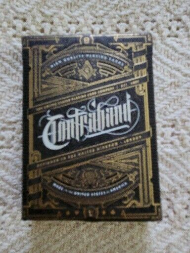 Contraband Theory 11 Playing Cards USA High Quality Unsealed But Never Played.