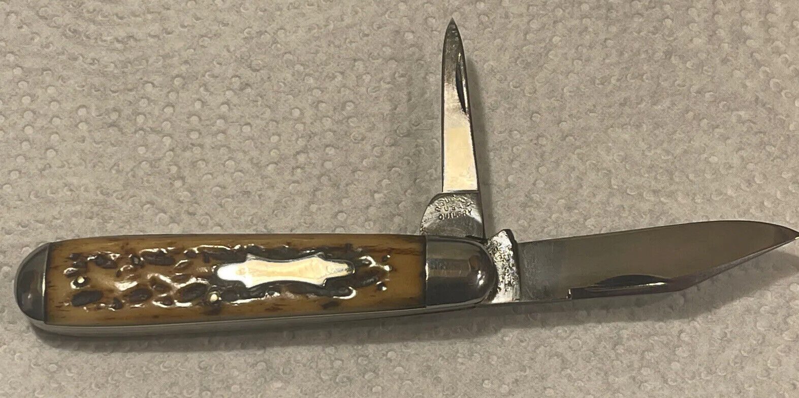 Antique Vintage Robeson Shuredge 2 Blade Knife#62656  Very Nice 1920s. Rare. USA