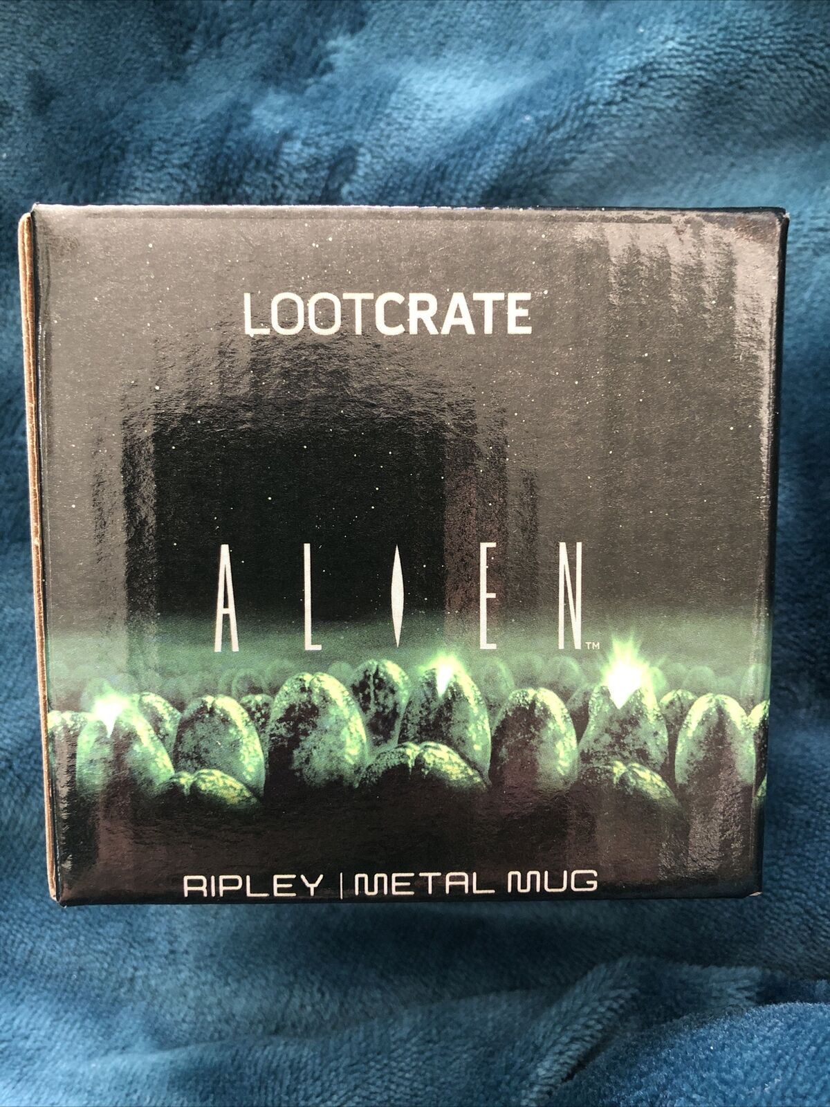 Lootcrate Alien Ripley Metal Mug New In Box Loot Crate Exclusive ~3 1/4” Tall G