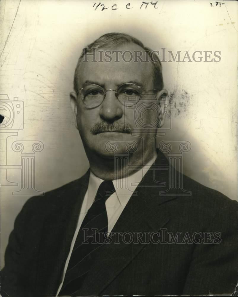 1940 Press Photo Professor William B. Gregory - nox29138