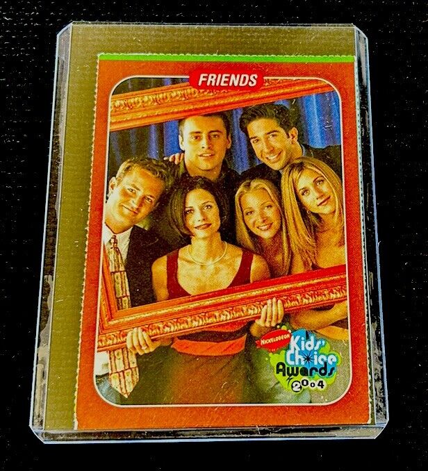 FRIENDS ROOKIE RARE 2004 Nickelodeon Kids Choice Matthew Perry Jennifer Aniston