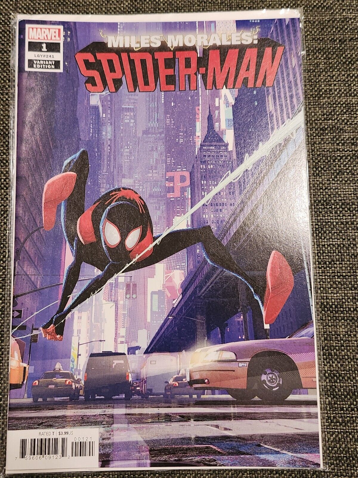 Miles Morales Spider-Man #1  Animation 1:10 Variant NM