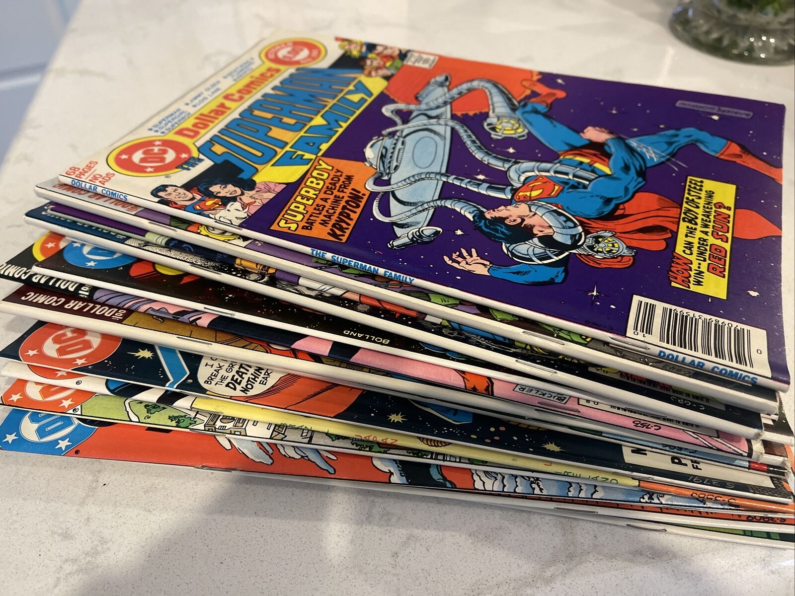 Vintage 1970s 80s DC Superman Comics Lot Various Titles 18 Issues Hi Quality