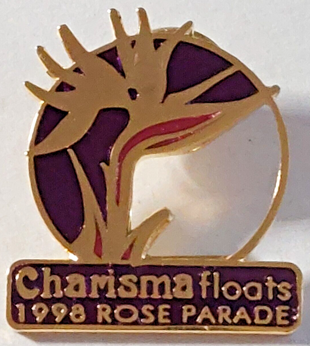 Rose Parade 1998 Charisma Floats 109th TOR Lapel Pin (100323)