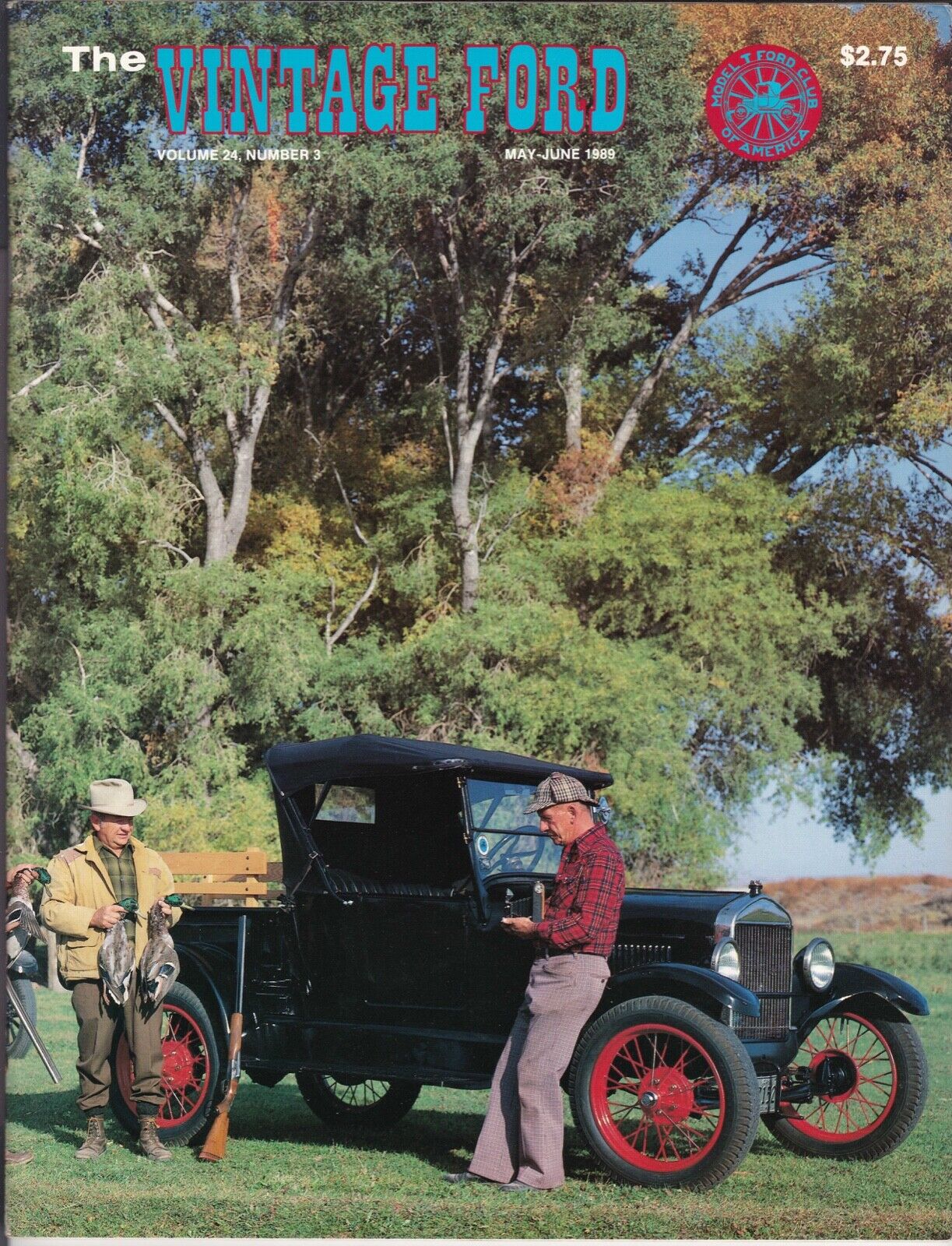 1920S MODEL T FORD - THE VINTAGE FORD 1989 CAR MAGAZINE, IDAHO USA