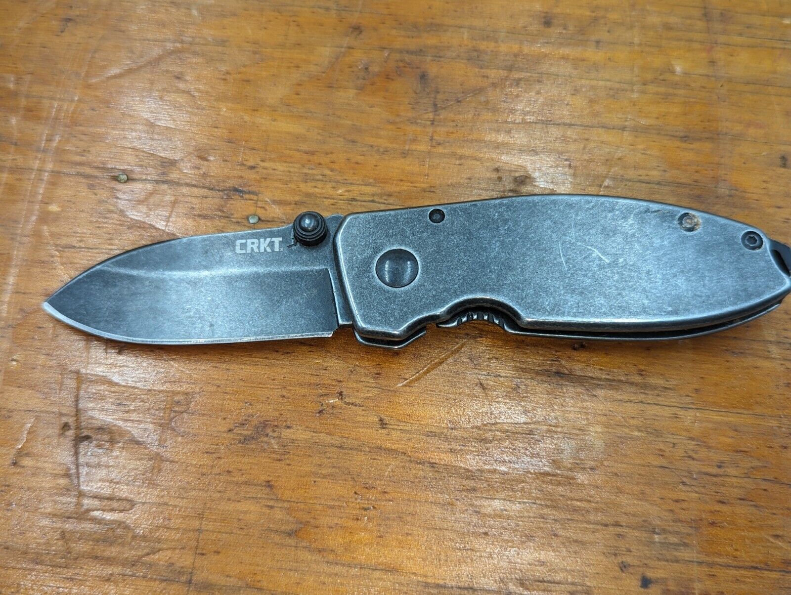 CRKT 2490KS Squid Burnley Design Pocket Knife 2490KS One Handed Open Pocket Clip