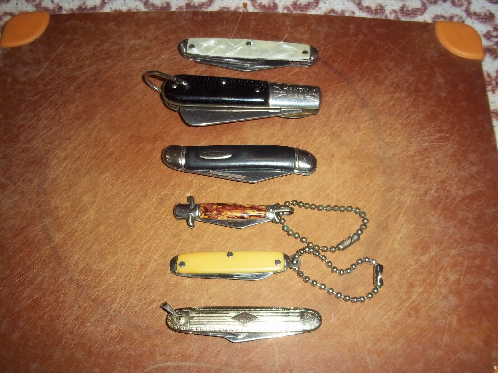 Lot of Six Vintage Pocket Knives All in Good or Better Condition