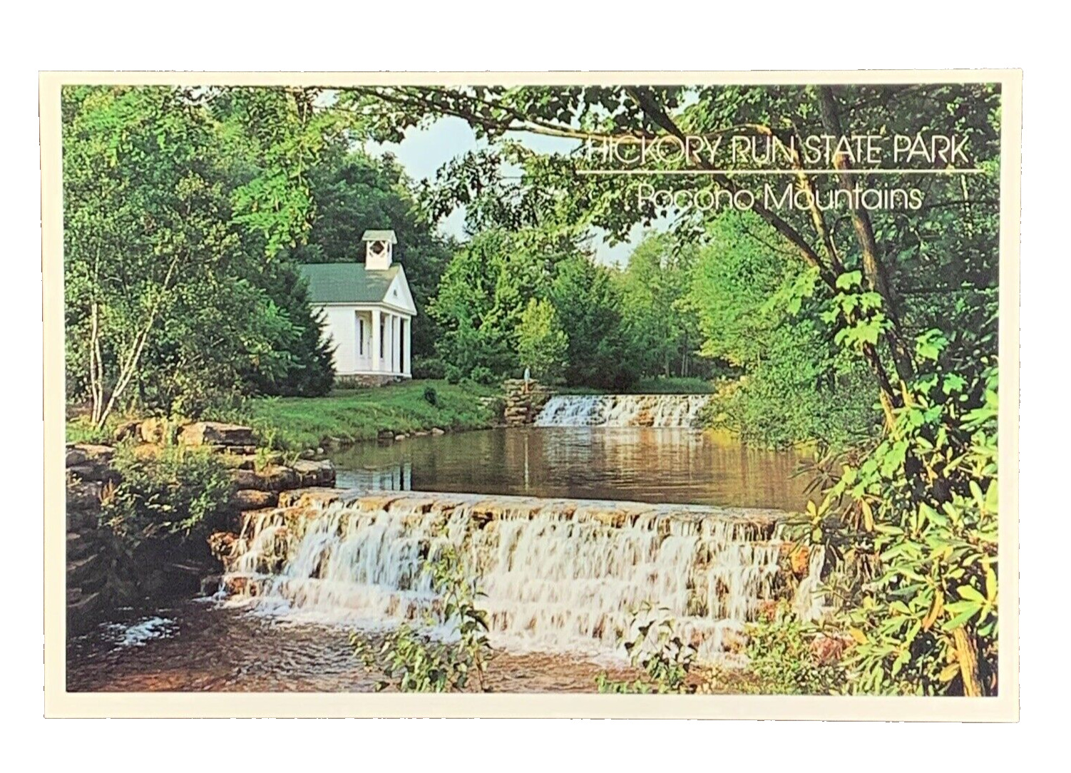 Hickory Run State Park Pocono Mountains Pennsylvania Postcard unposted