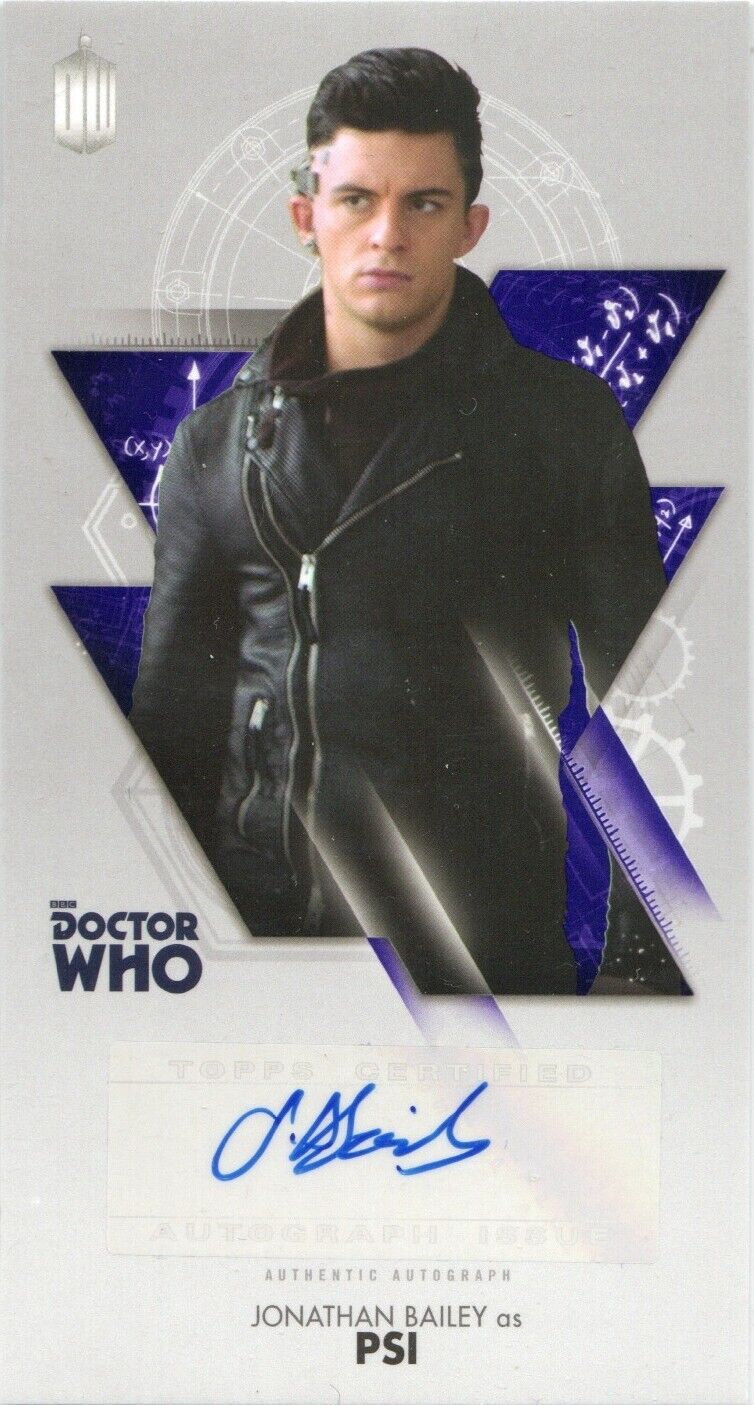 JONATHAN BAILEY autograph trading card, 10TH DOCTOR ADVENTURES WIDEVISION