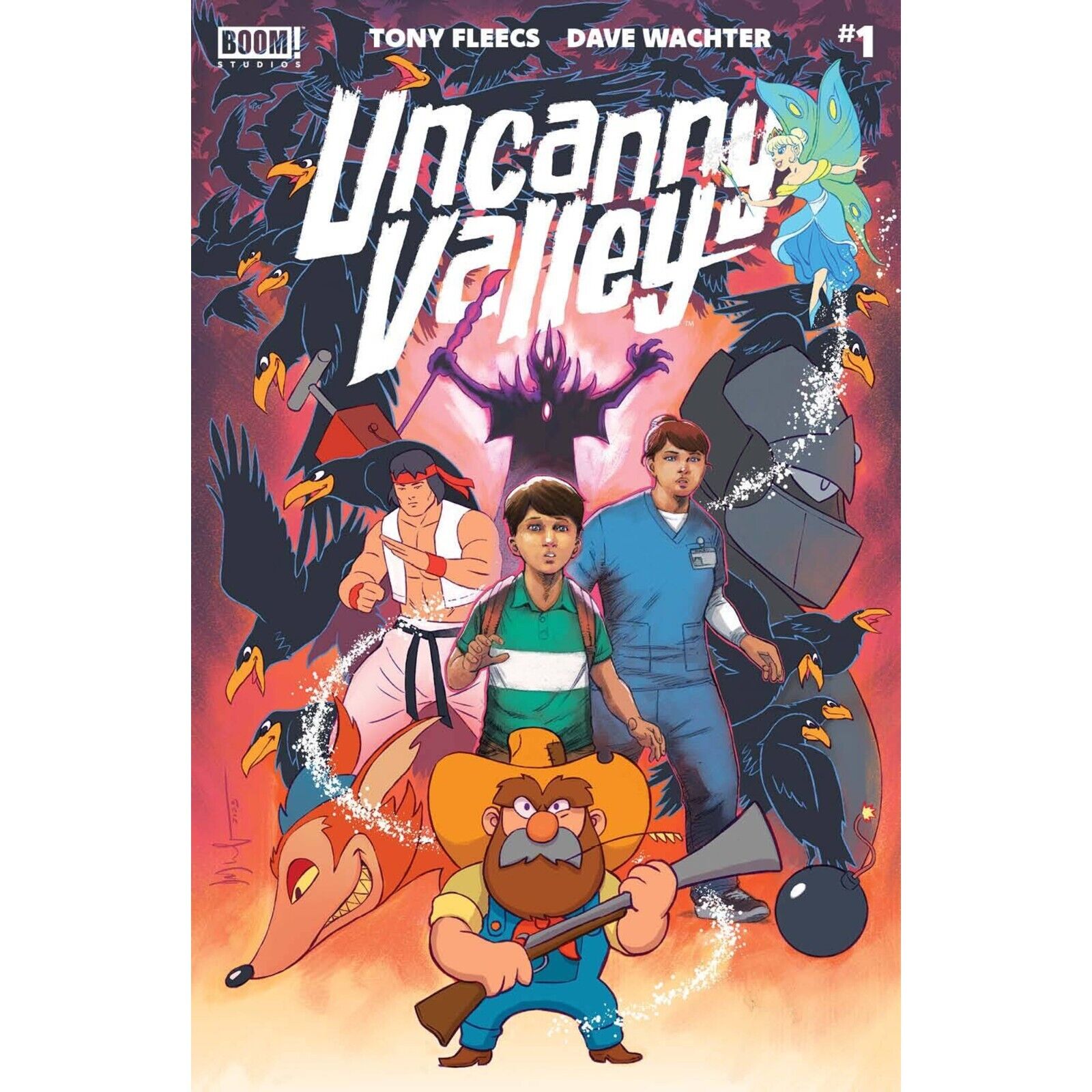 Uncanny Valley (2024) 1 2 Variants | BOOM Studios / Tony Fleecs | COVER SELECT