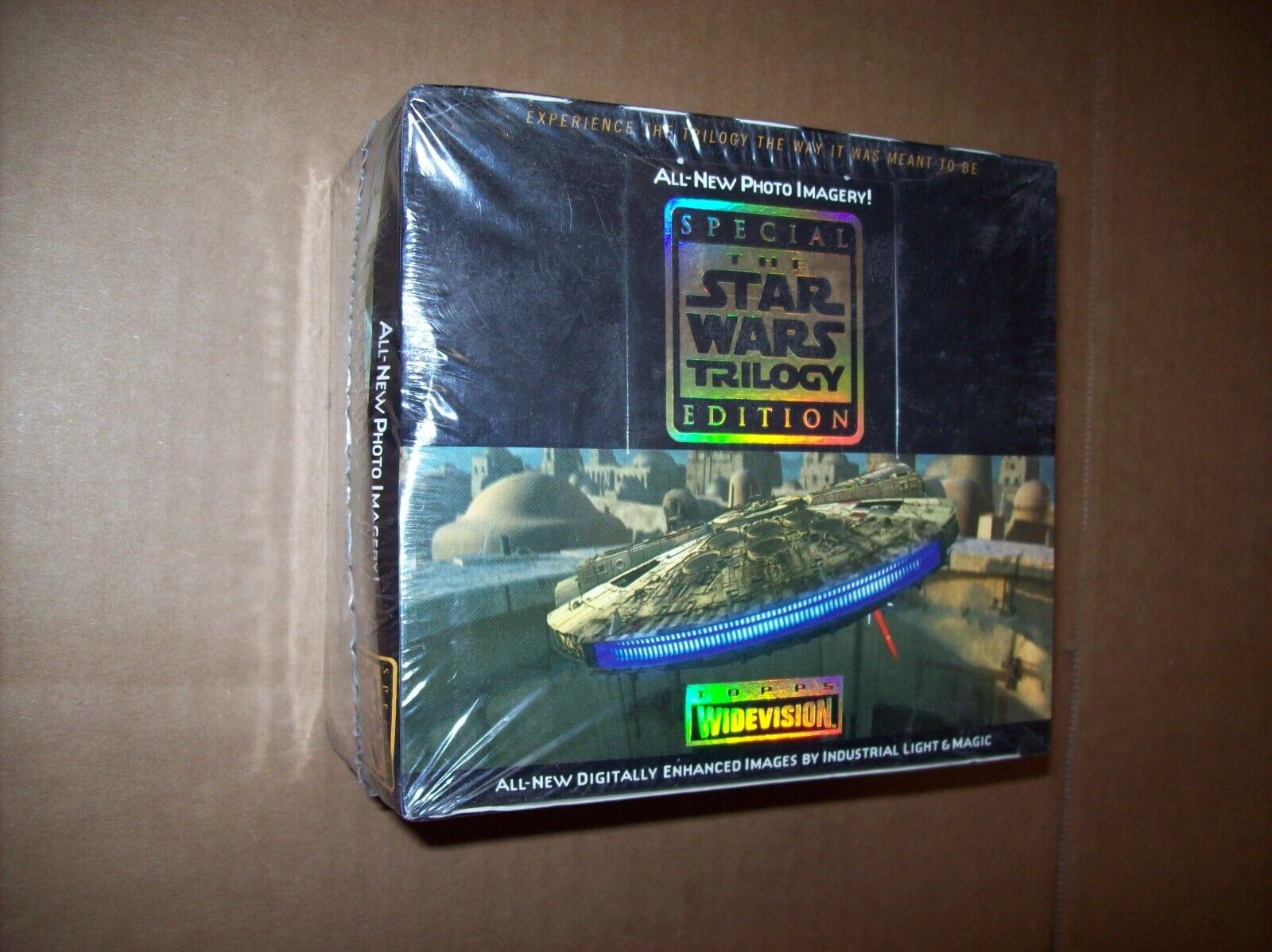 1997 Topps Widevision Star Wars Trilogy Special Edition Cards Sealed Box 36 ct.