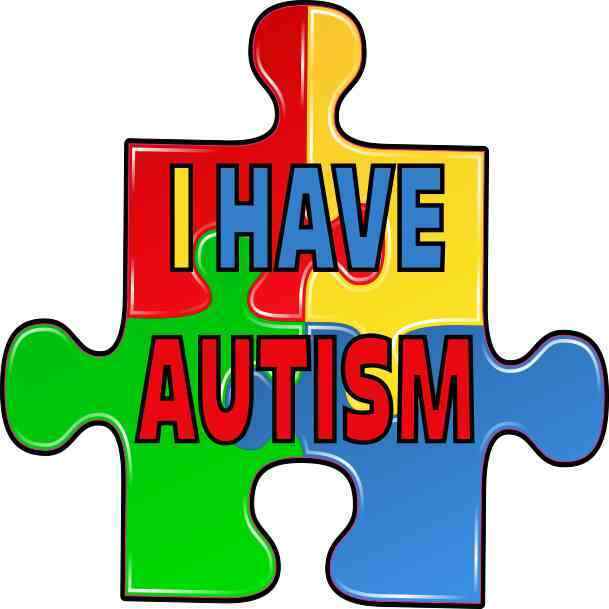 4in x 4in Puzzle Piece I Have Autism Sticker Car Truck Vehicle Bumper Decal
