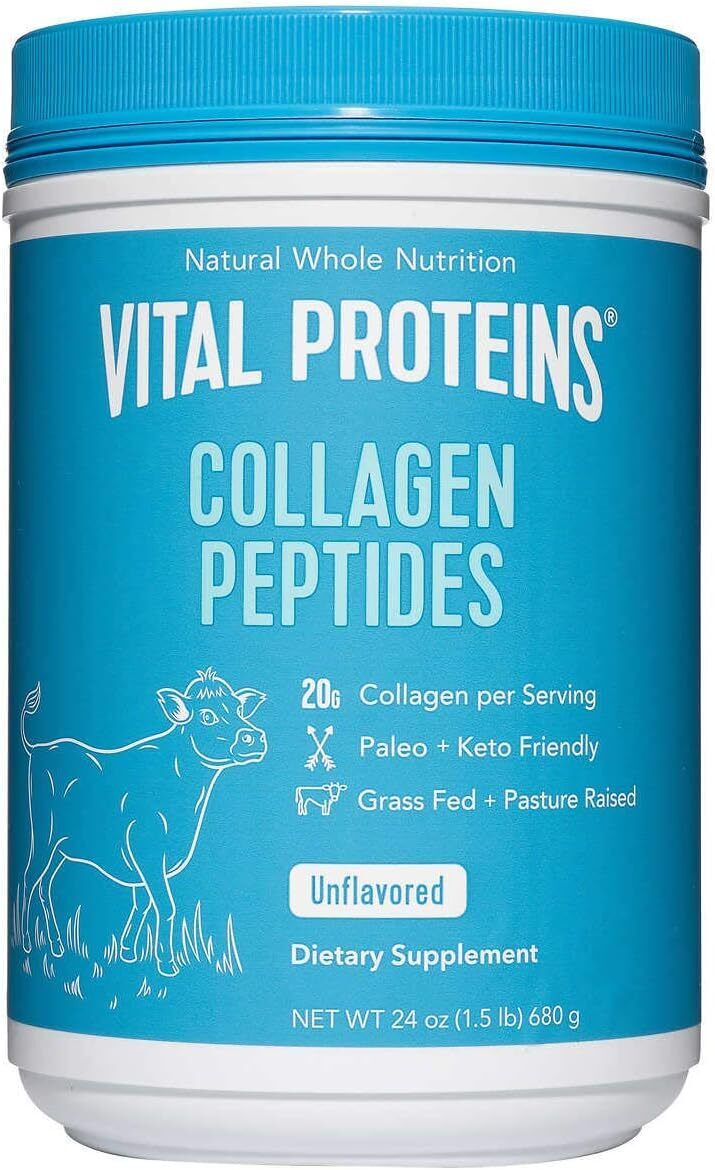 Collagen Peptides - Pasture Raised, Grass Fed, Paleo Friendly, Gluten Free