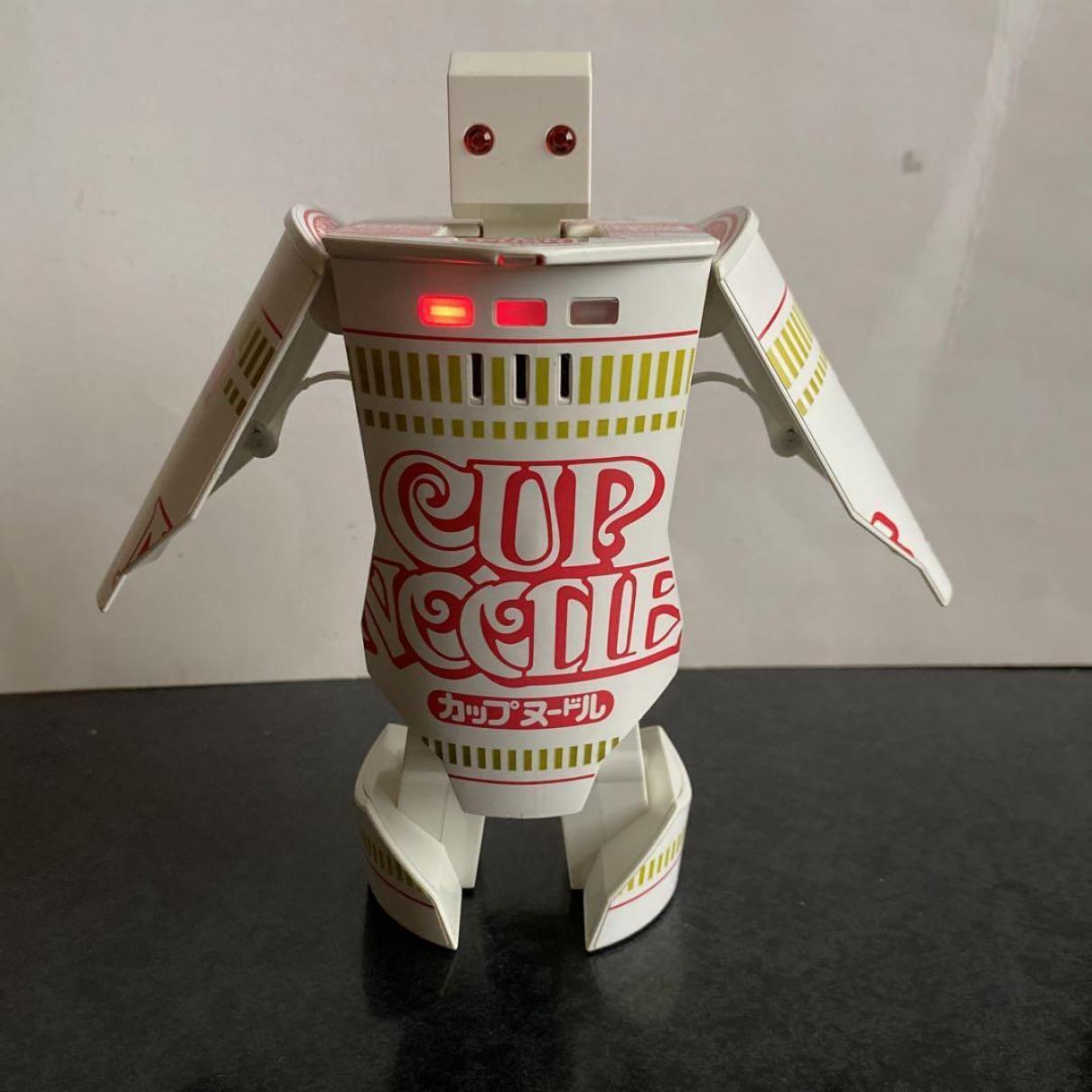 Nissin Cup Noodle ROBO TIMER 40th Anniversary Robot Figure From JAPAN