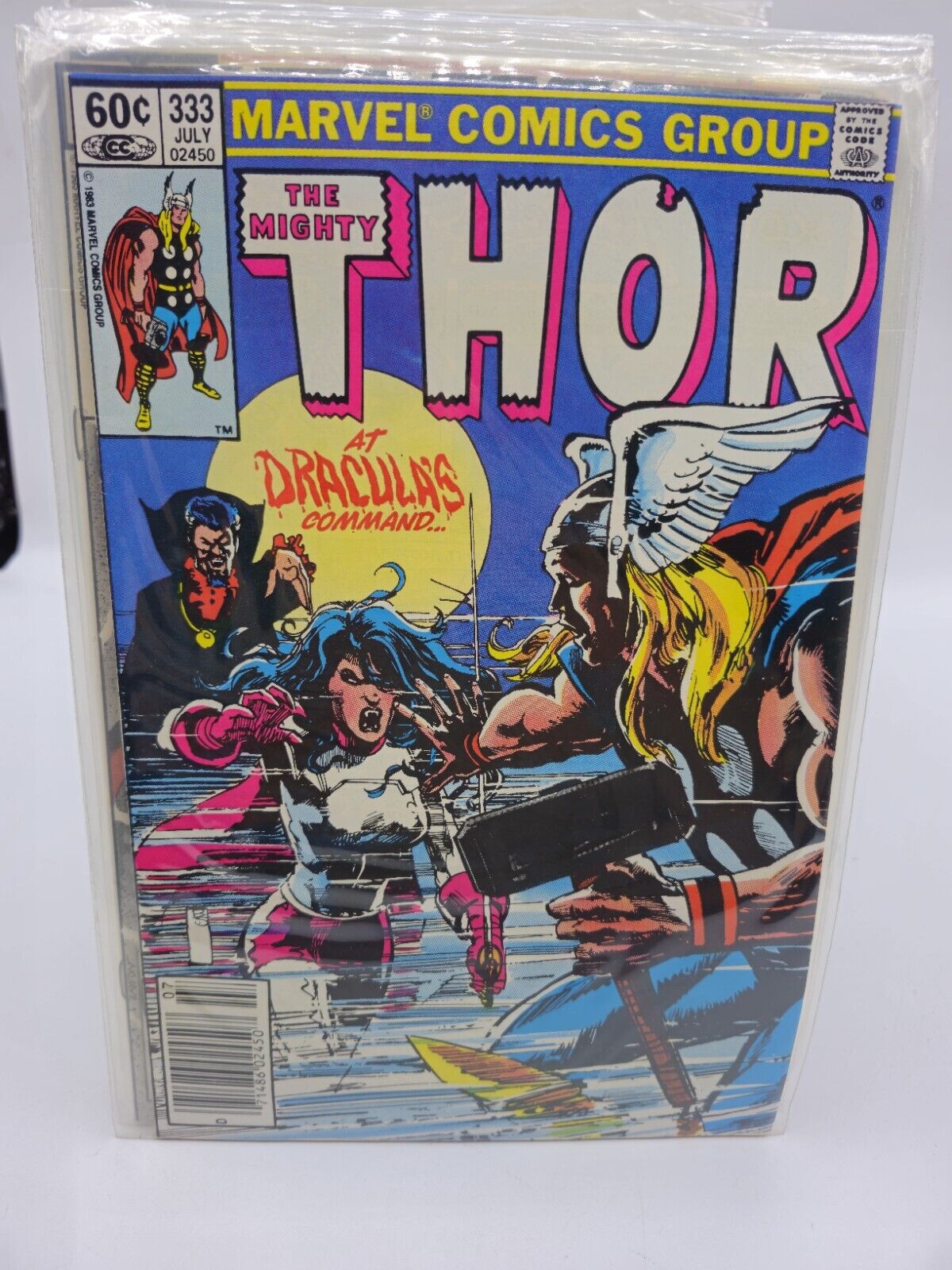 The Mighty Thor 333 July 1983 Dracula Sienkinwicz