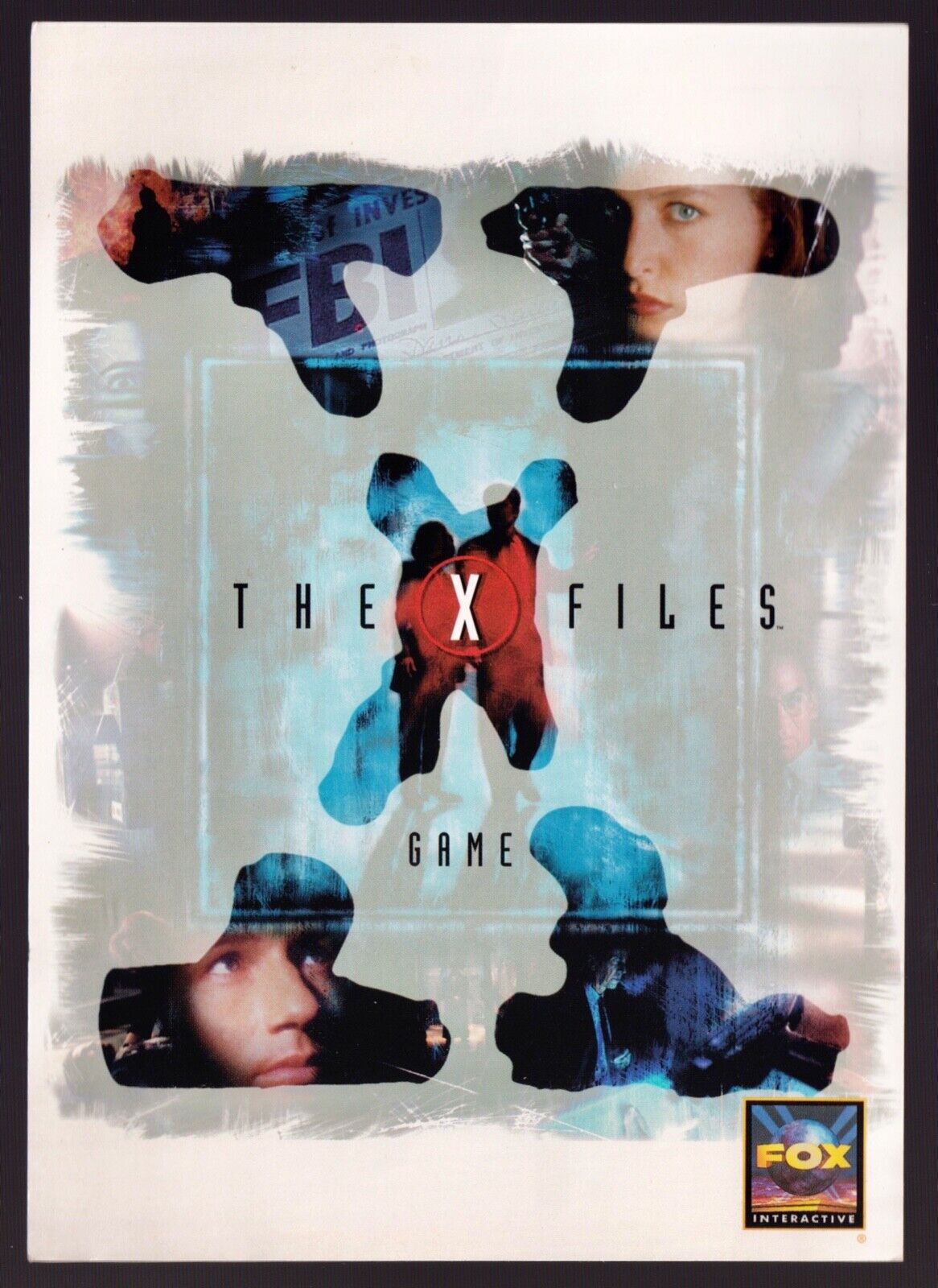 1998 The X Files Game E3 Trade Show Post Card