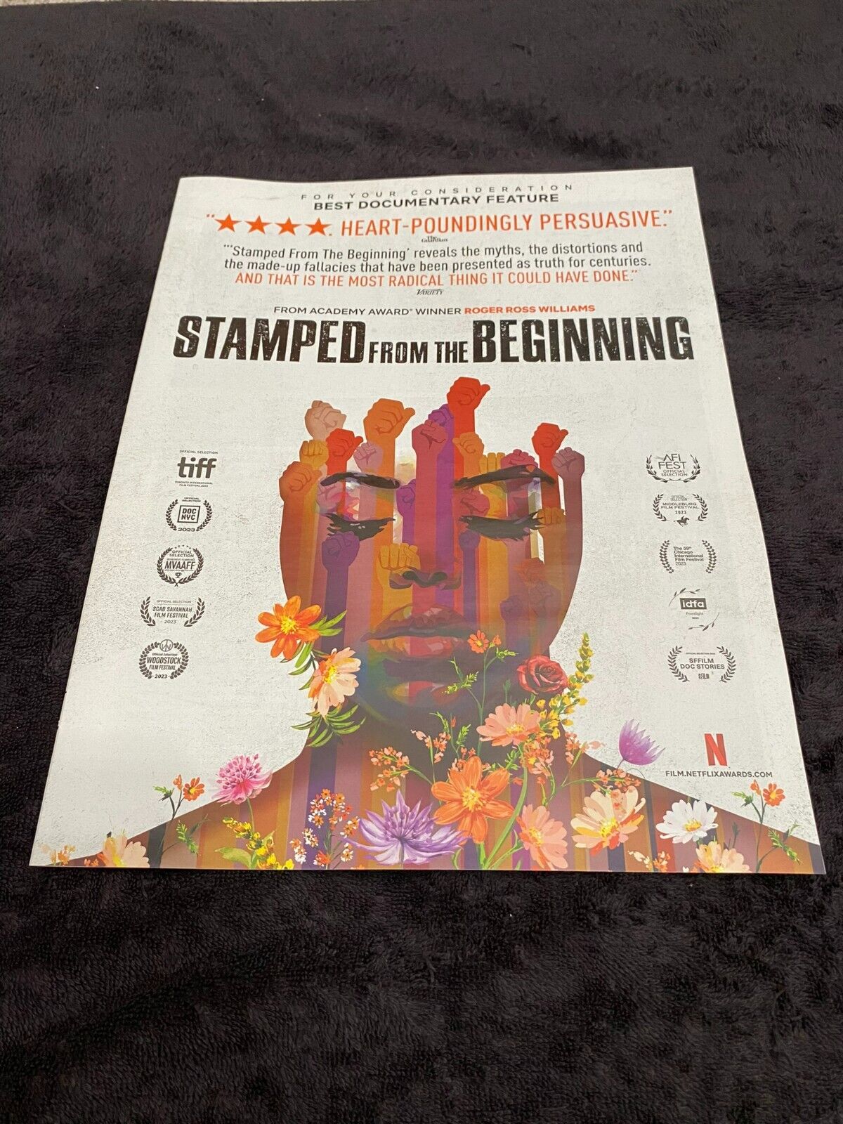 STAMPED FROM THE BEGINNING 2024 Oscar ad & STRANGE WAY OF LIFE Pedro Almodovar