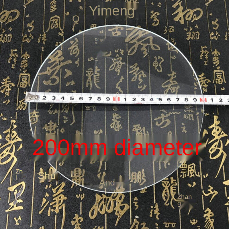 Large mirror magnifying glass 200mm diameter convex lens single convex lens