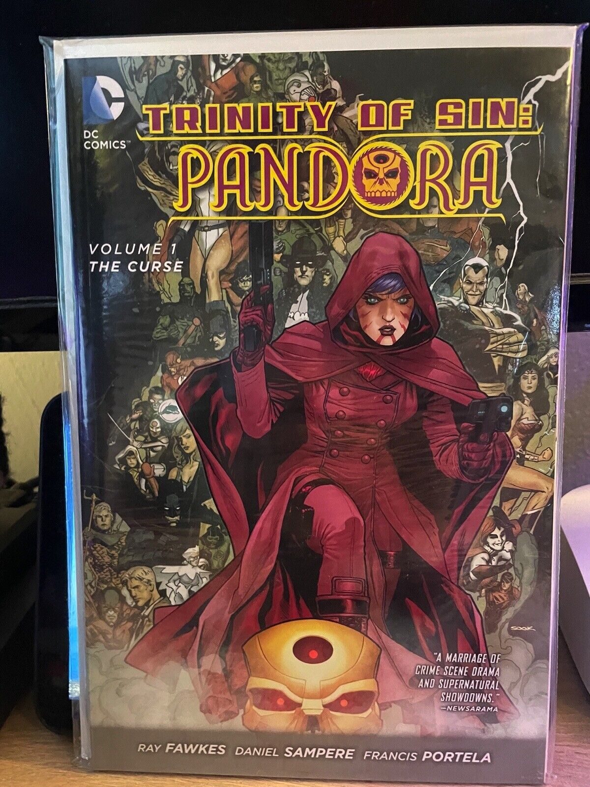 DC Trinity of Sin: Pandora Volume 1 The Curse TPB NEW Fawkes Sampere Portela