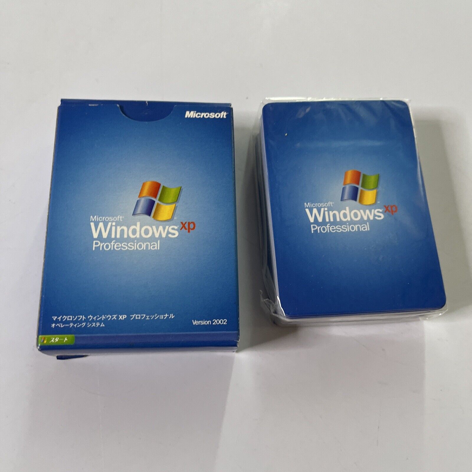 Official Microsoft Windows XP Professional Playing Cards 2002 NEW