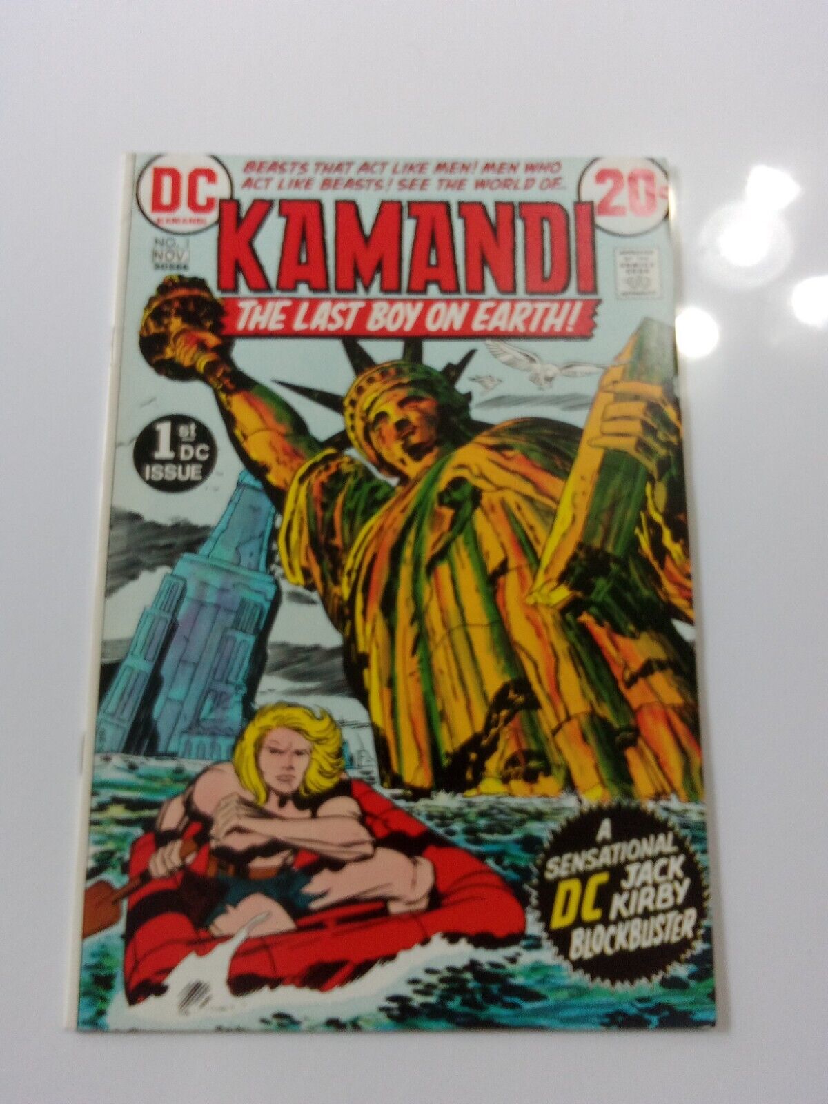 Kamandi The Last Boy On Earth #1 DC 1972 Comic Book