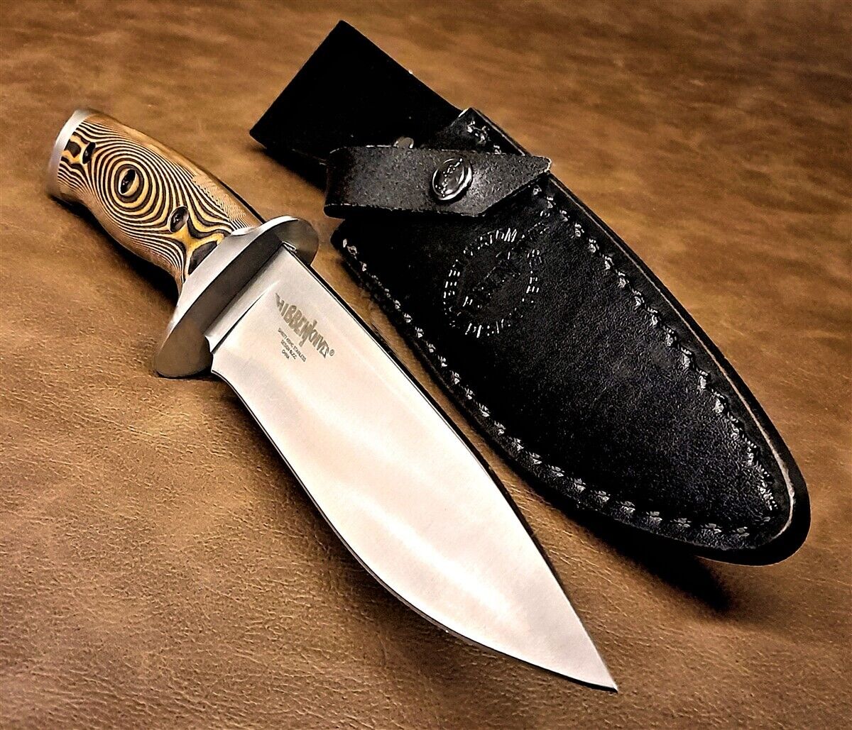 Gil Hibben Tundra Hunter Professional Fixed Blade Hinting Knife W/Sheath GH5077
