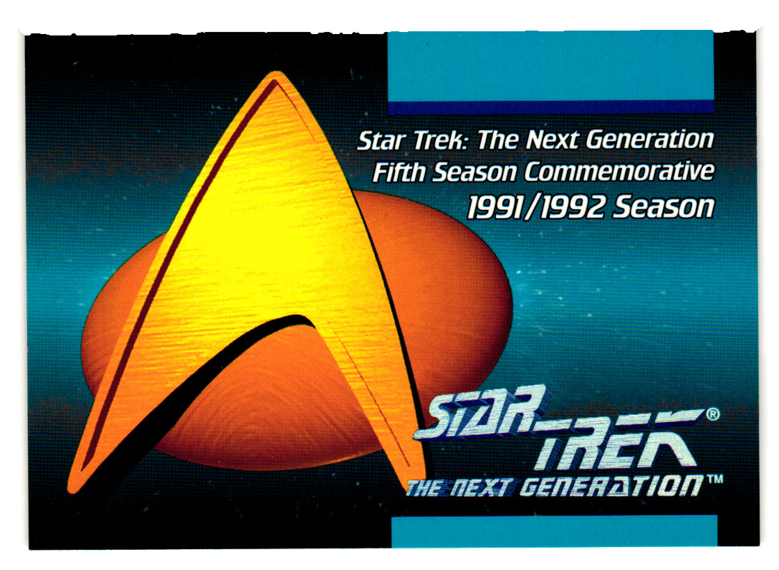 1991-92 Star Trek The Next Generation Cards Singles Complete your Set You Choose
