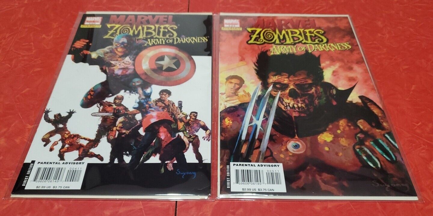 Marvel Zombies Army Of Darkness #4-5