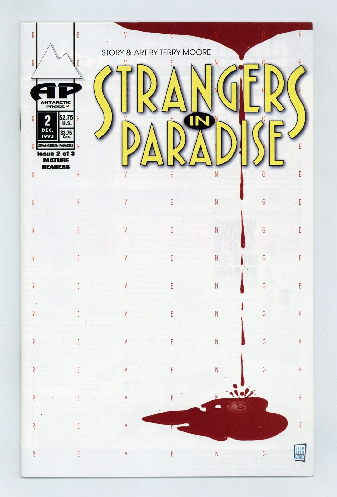 Strangers in Paradise #2 VF- 7.5 1993