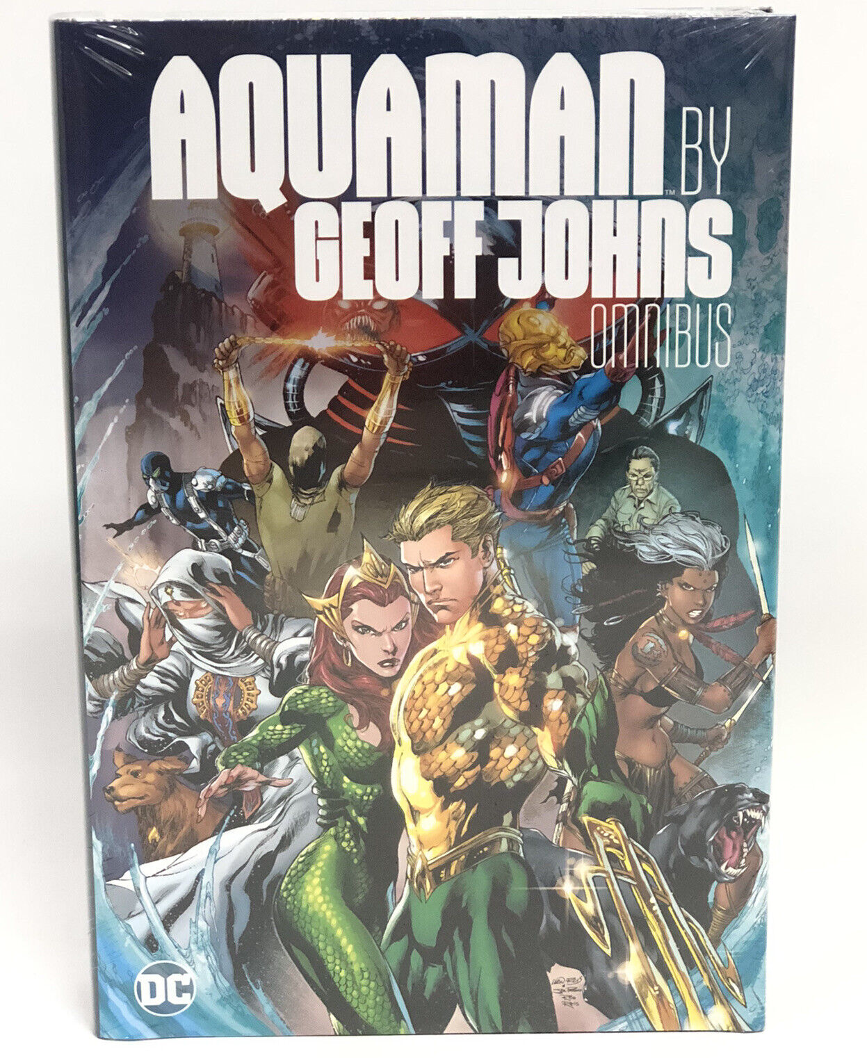 Aquaman by Geoff Johns Omnibus HC DC Comics New $75 Hardcover Throne of Atlantis