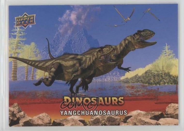2015 Upper Deck Dinosaurs Extinction Red Yangchuanosaurus #59 z6b