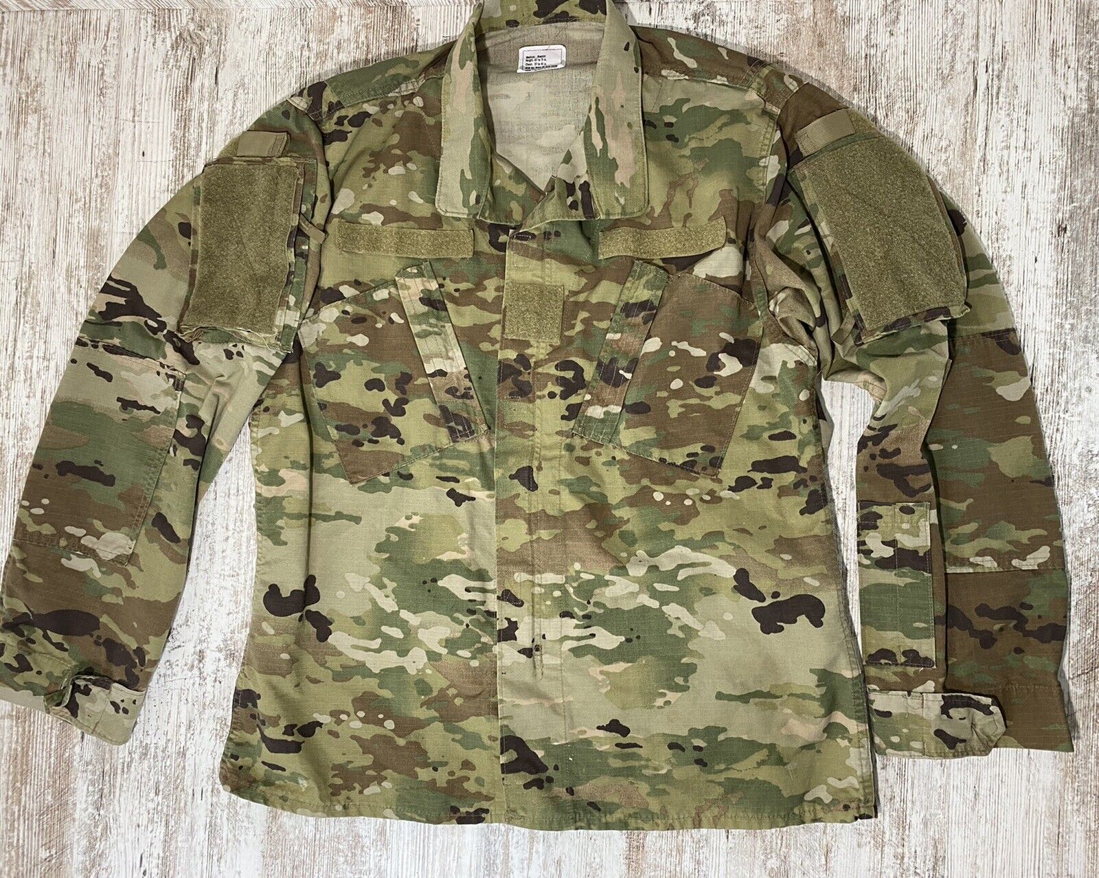 US Army Multicam OCP Uniform Combat Coat Military Jacket Unisex Medium Reg