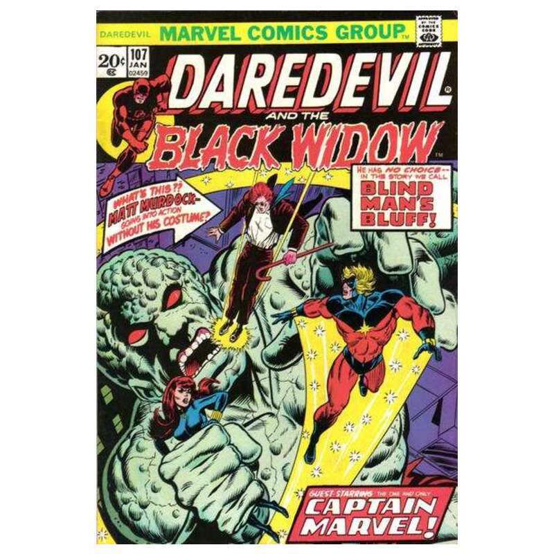 Daredevil (1964 series) #107 in Very Fine condition. Marvel comics [v.