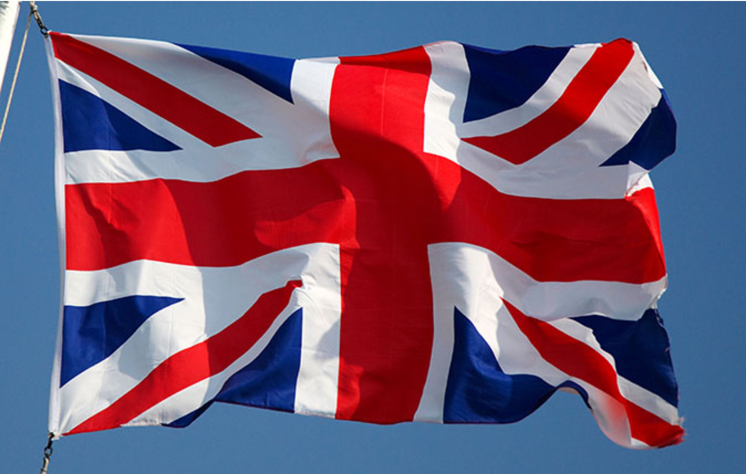 5X3FT Union Jack Flag Brass Eyelet Double Stitch Great Britain