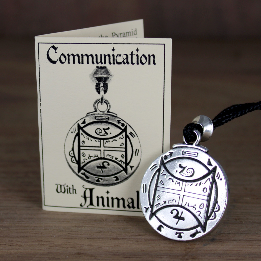 Talisman For Communication with Animals Pendant Necklace Hermetic Amulet