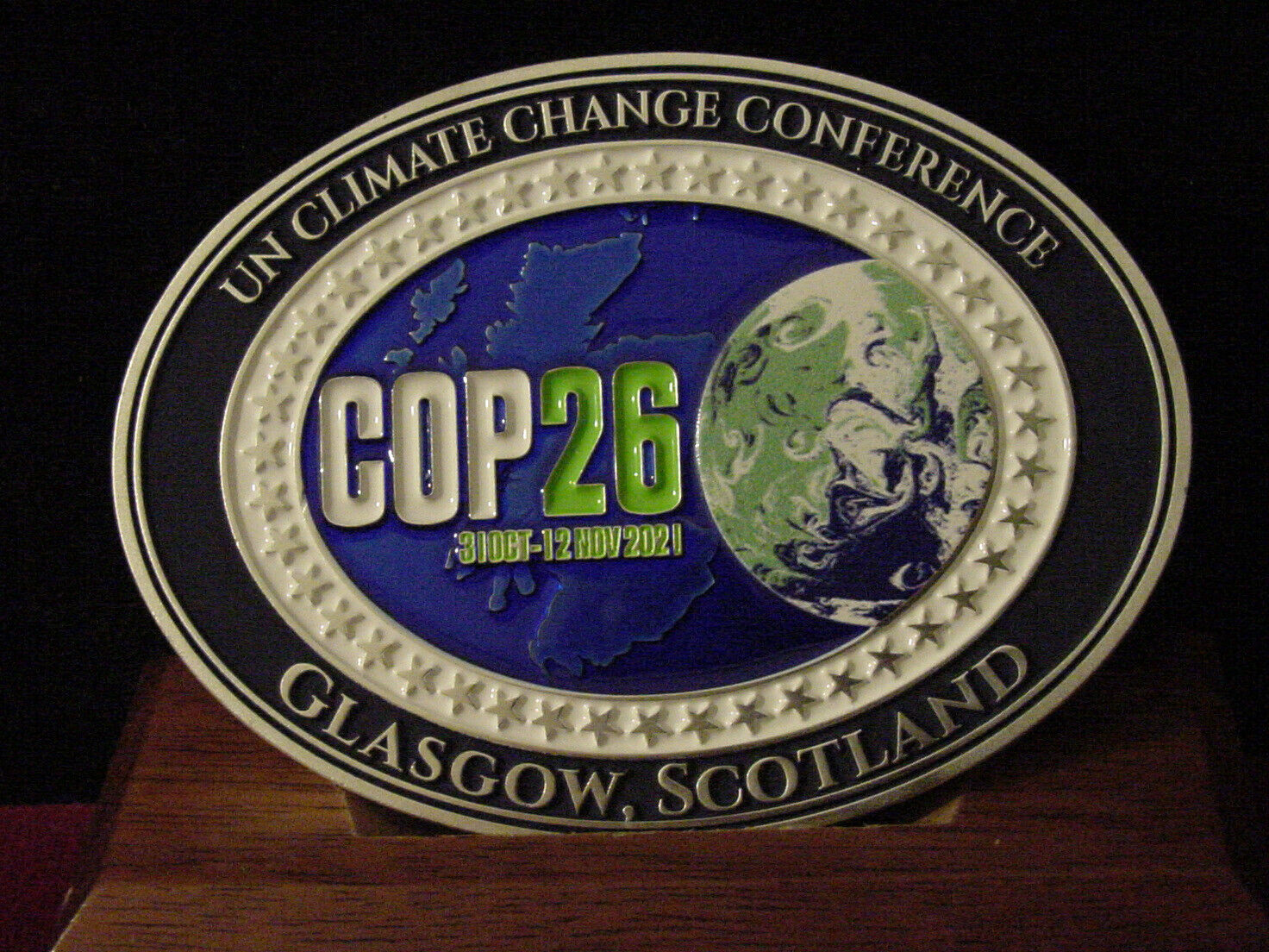 President Biden Challenge Coin #85 SCOTLAND CLIMATE CHANGE CONFERENCE