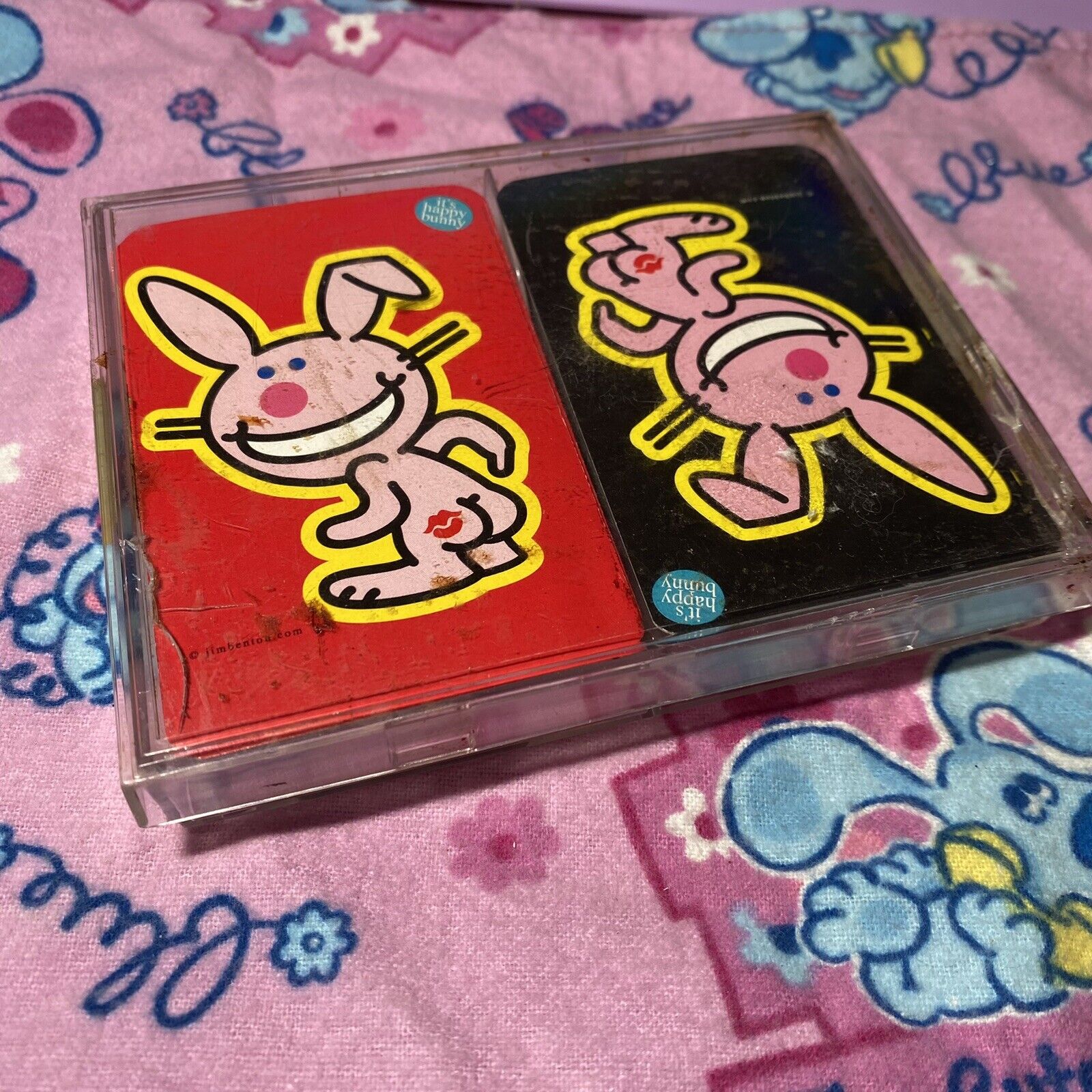 It’s Happy Bunny Playing Cards Jim Benton Deck Of Cards 90s Claires Y2K