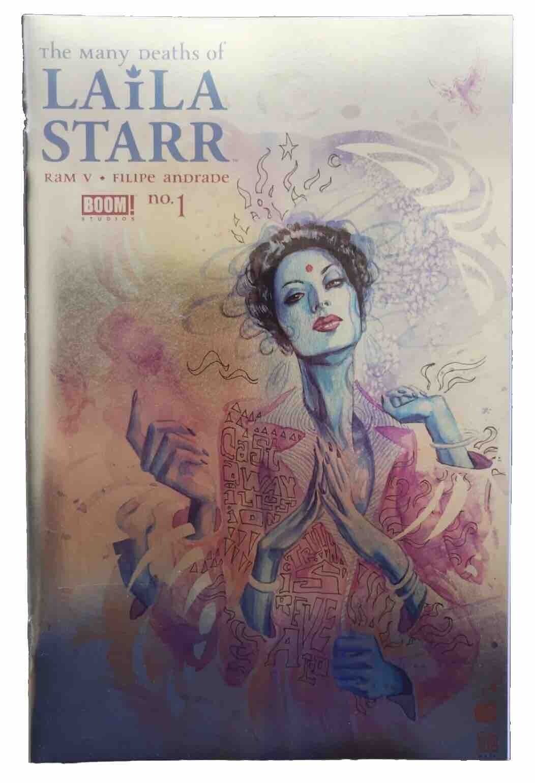 The Many Deaths Of Laila Starr #1 NM+ David Mack All Foil Variant Beautiful